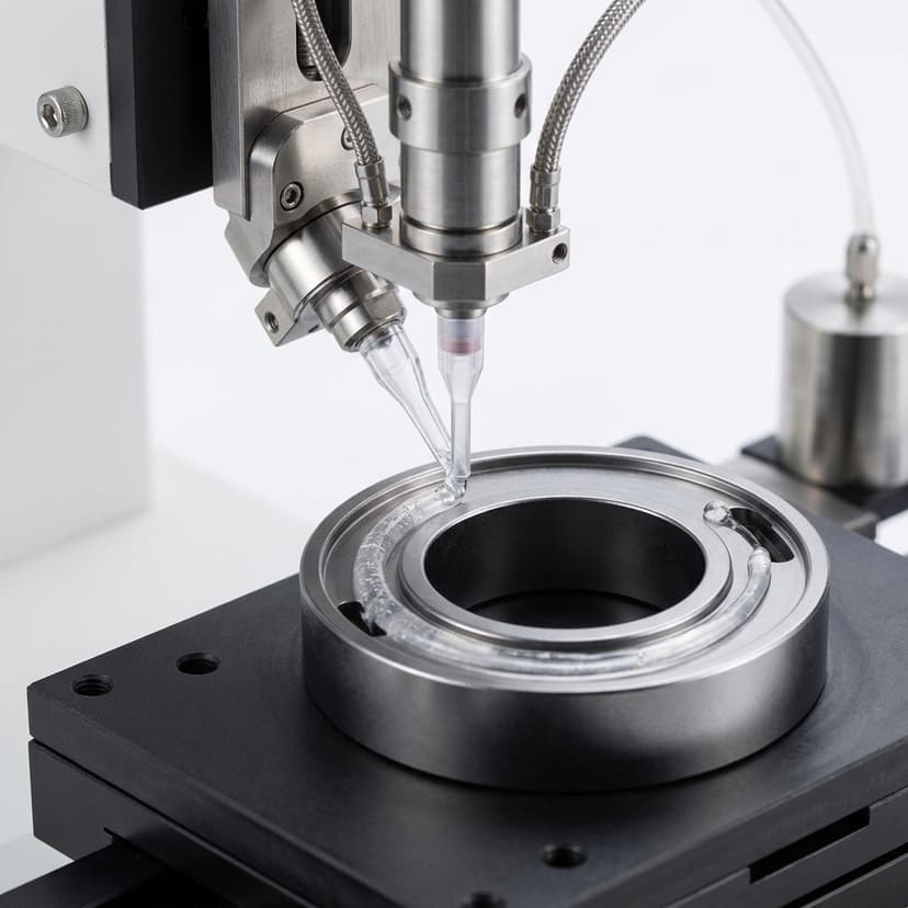 Automated Epoxy Gluing for Industrial Magnets