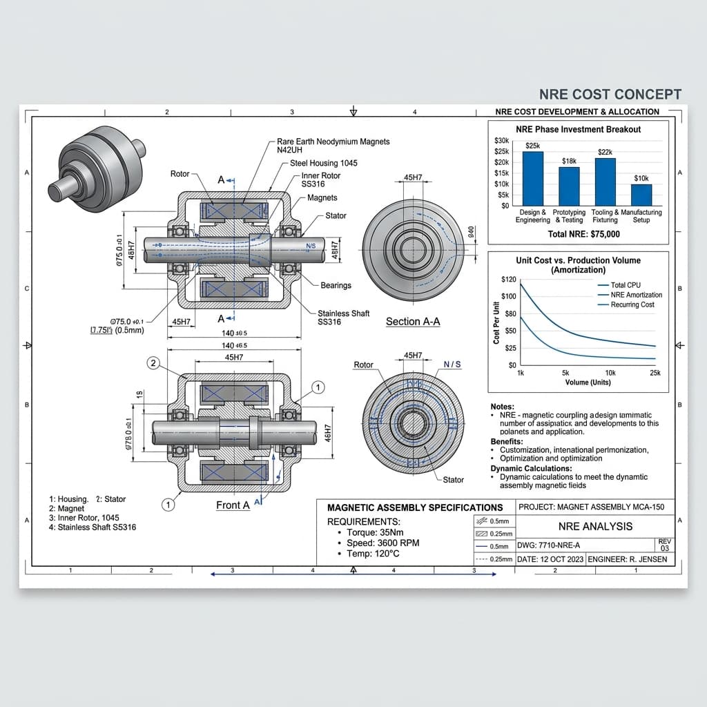 The True Cost of Tolerance: How Machining Precision Impacts NdFeB Magnetic Assembly Pricing