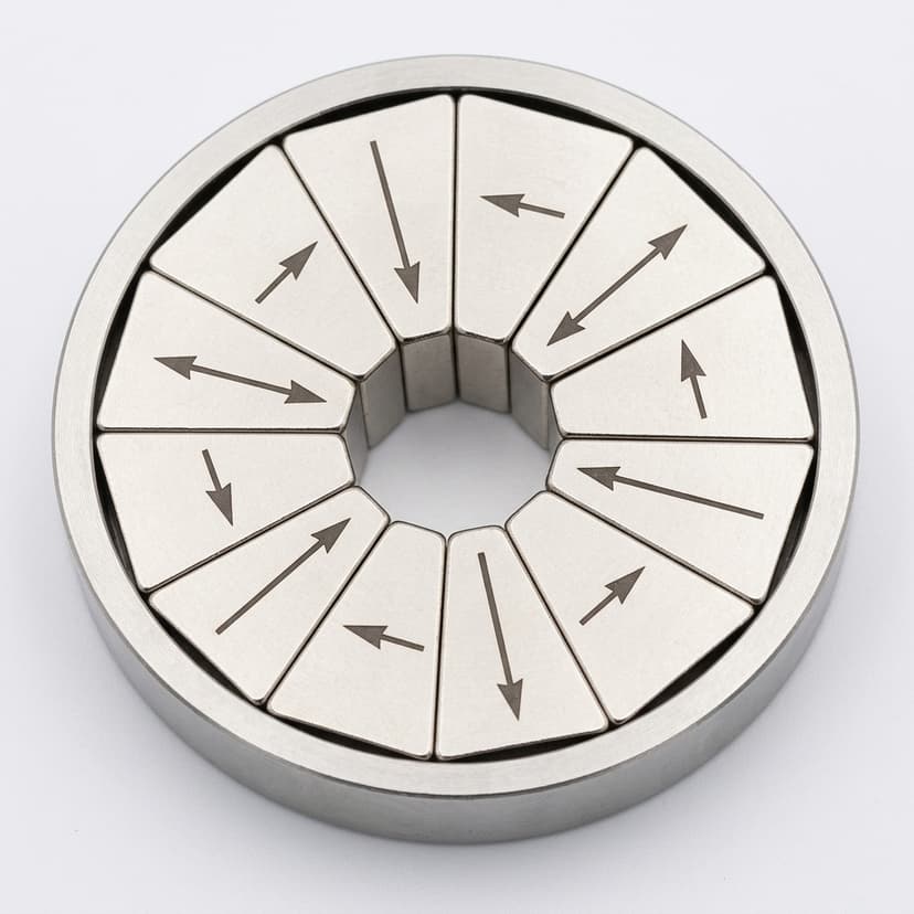 High-Tolerance Steel Housing Magnet